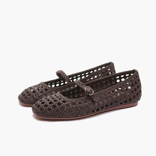 Ballerina Mimi con Cinturino in Pelle