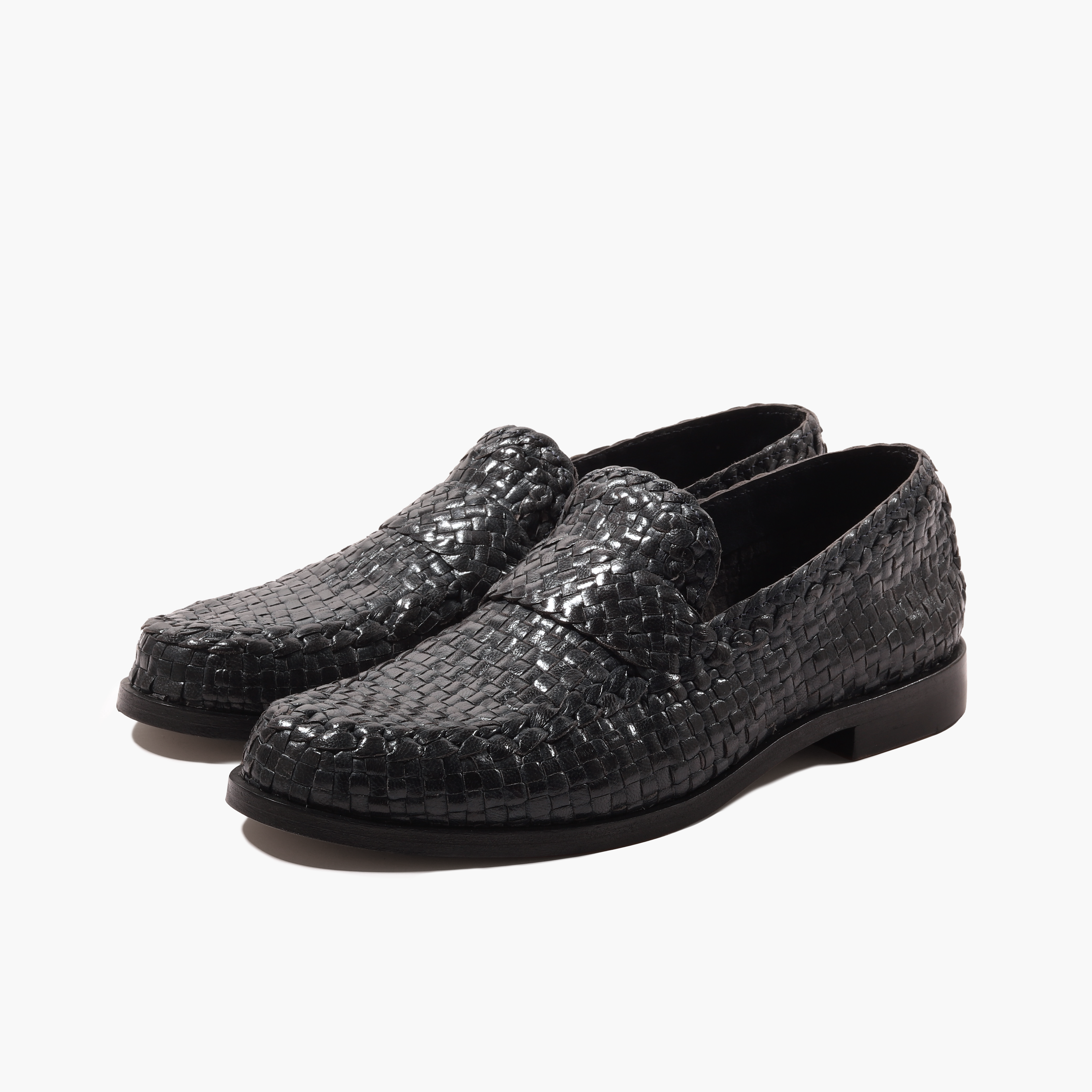 Mocassino Intrecciato Moon Goat Burnish
