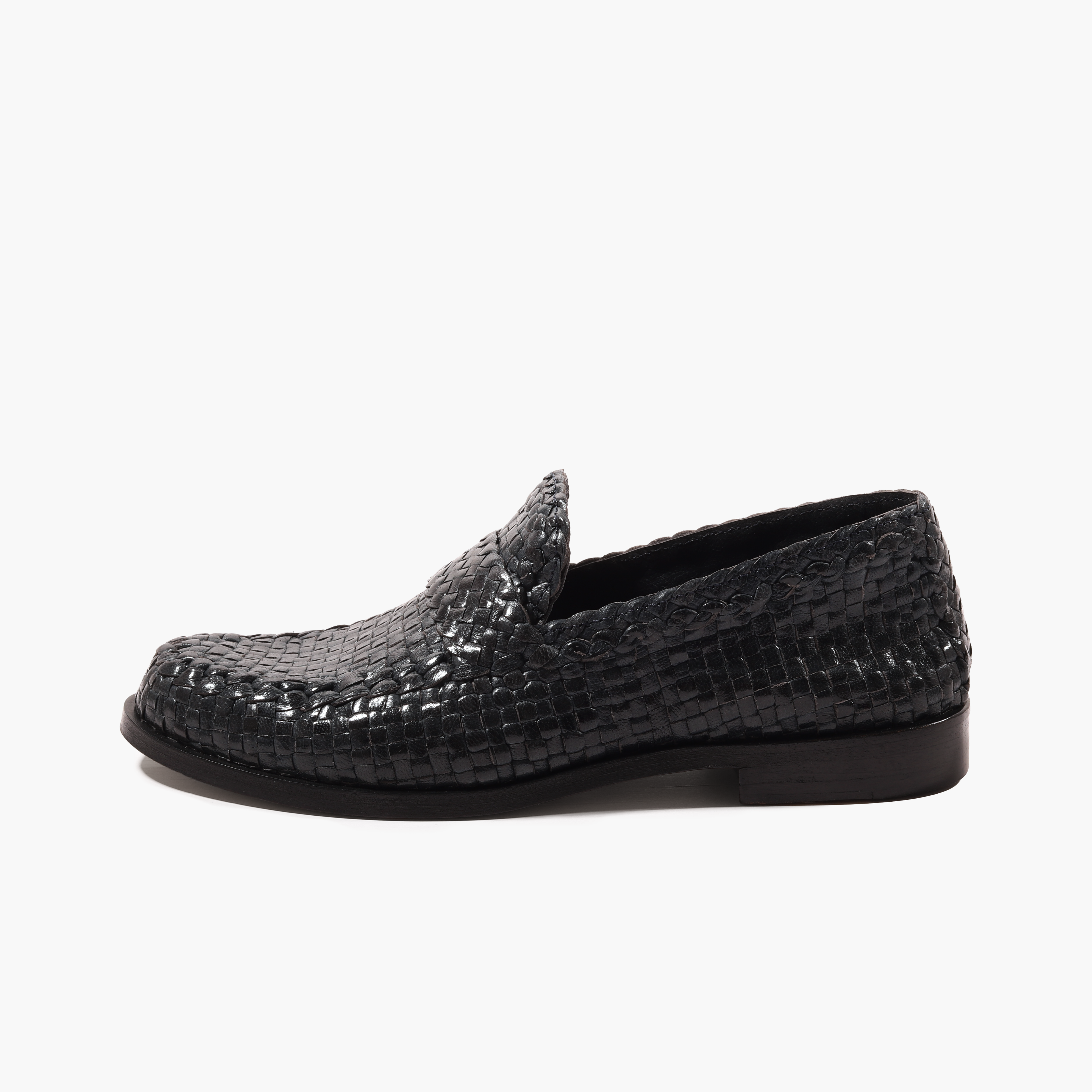Mocassino Intrecciato Moon Goat Burnish