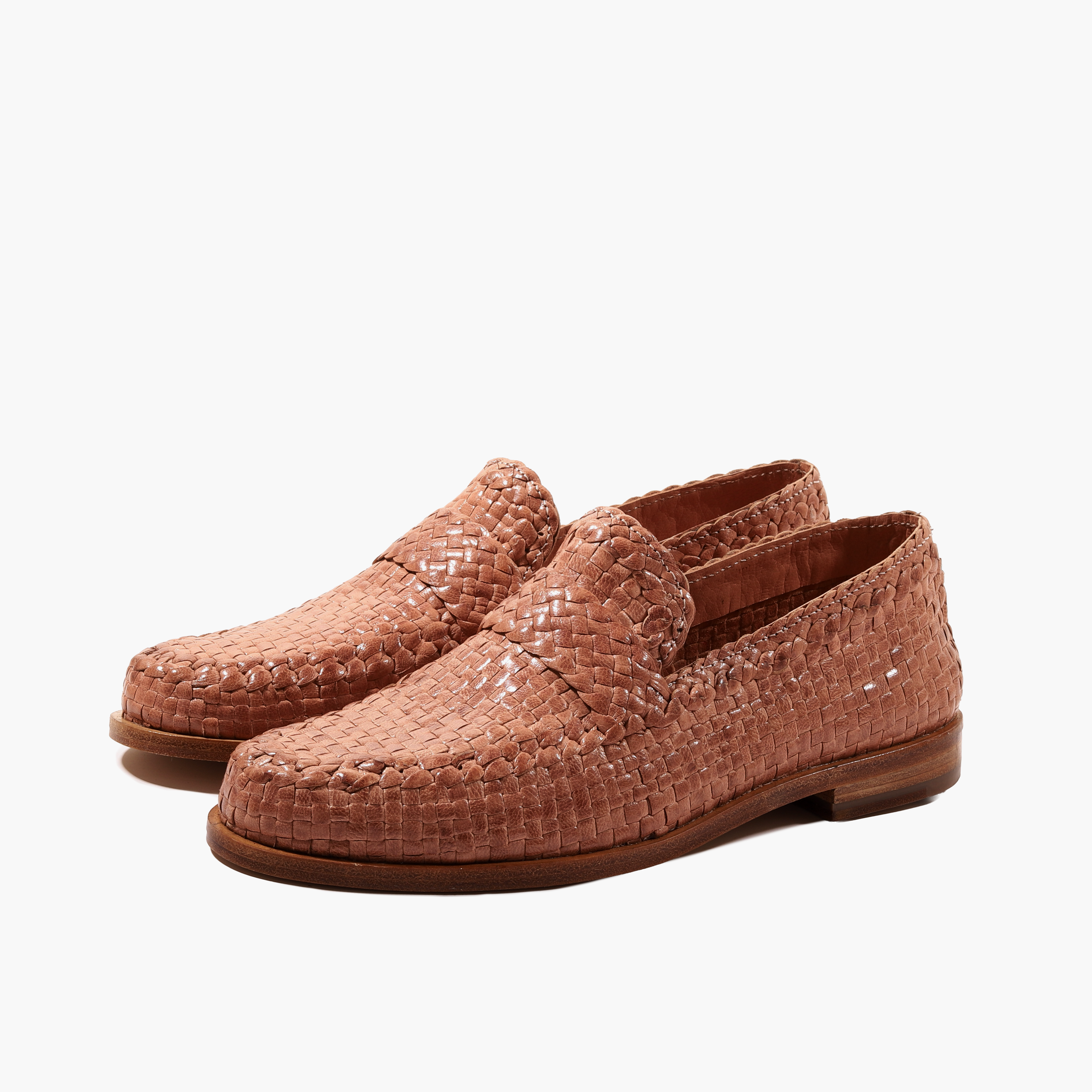 Mocassino Intrecciato Moon Goat Burnish