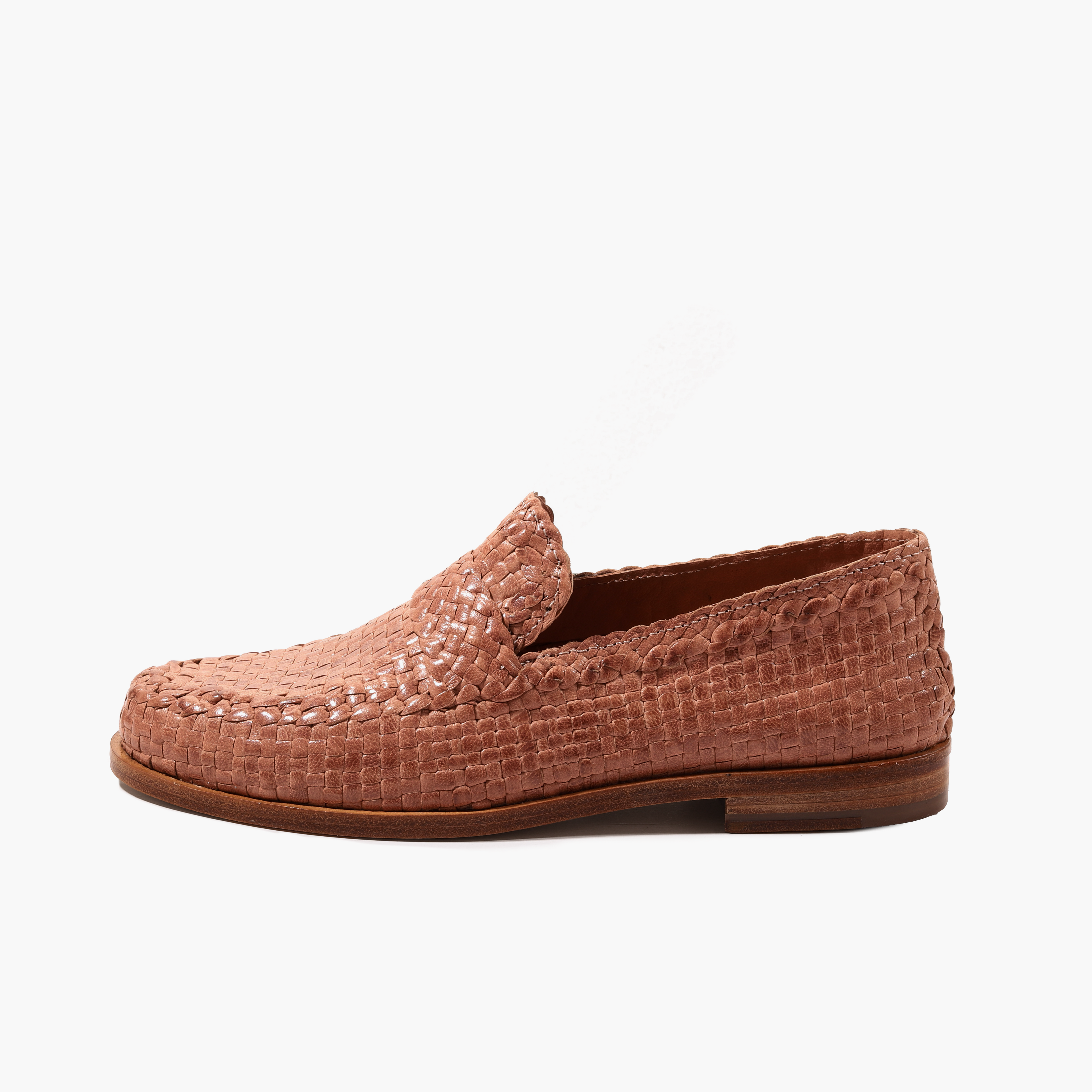 Mocassino Intrecciato Moon Goat Burnish