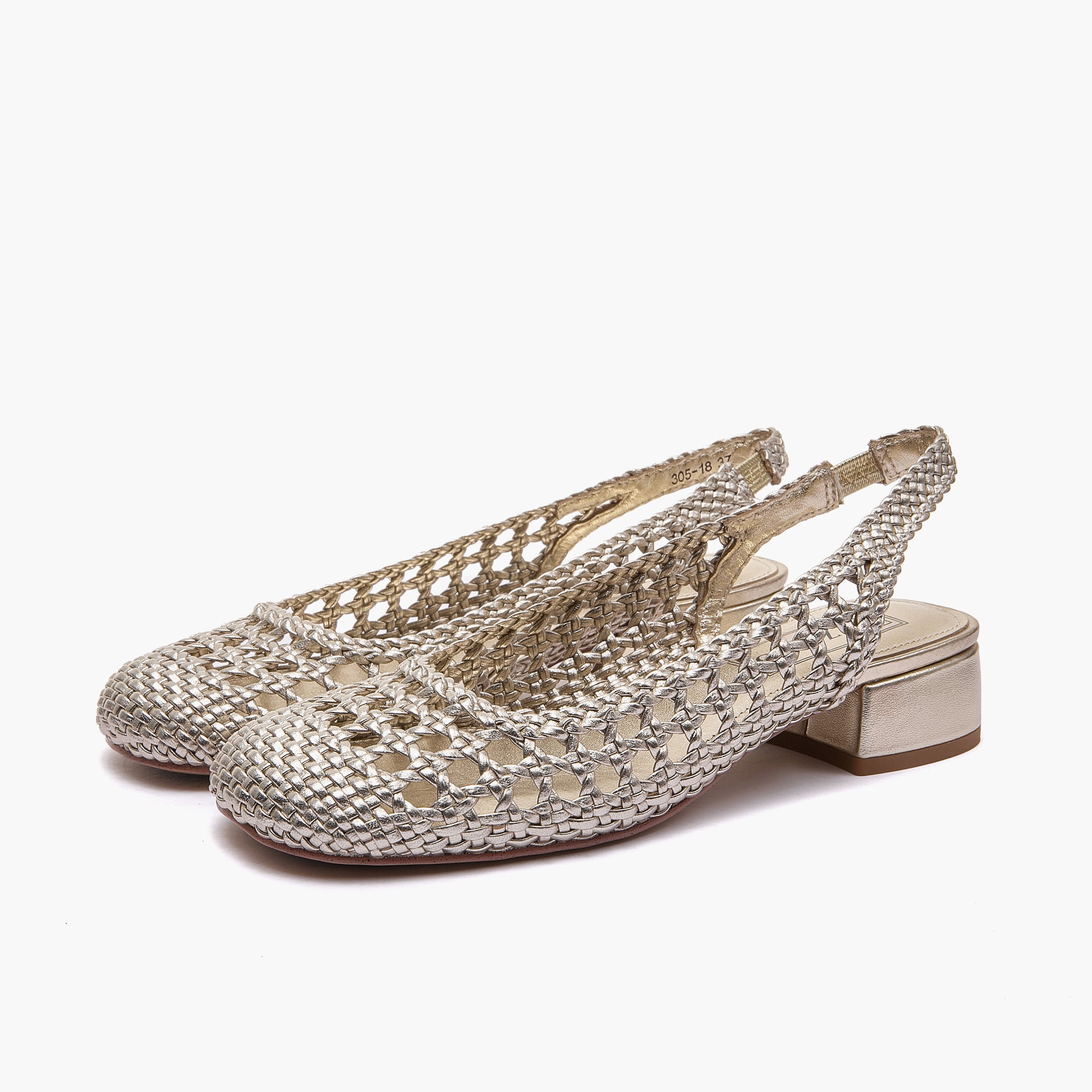 Chanel Mary in Pelle Intrecciata